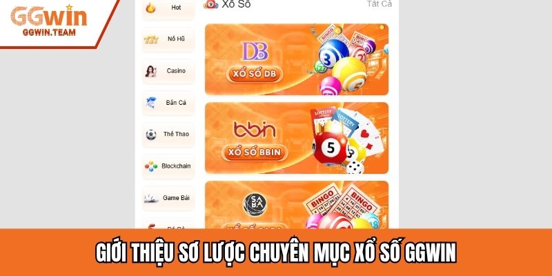 Giới thiệu sơ lược chuyên mục xổ số GGwin