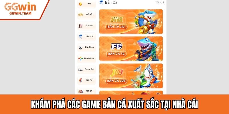 Khám phá các game bắn cá xuất sắc tại nhà cái